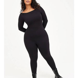 Torrid Elegant Black Shapewear Bodysuit